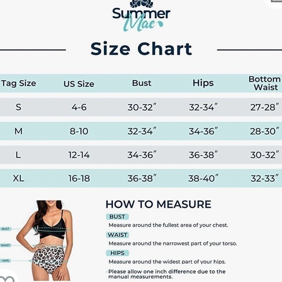 Summer Mae High Waisted Tummy Control Pineapple Bikini New with tags! - Picture 4 of 10